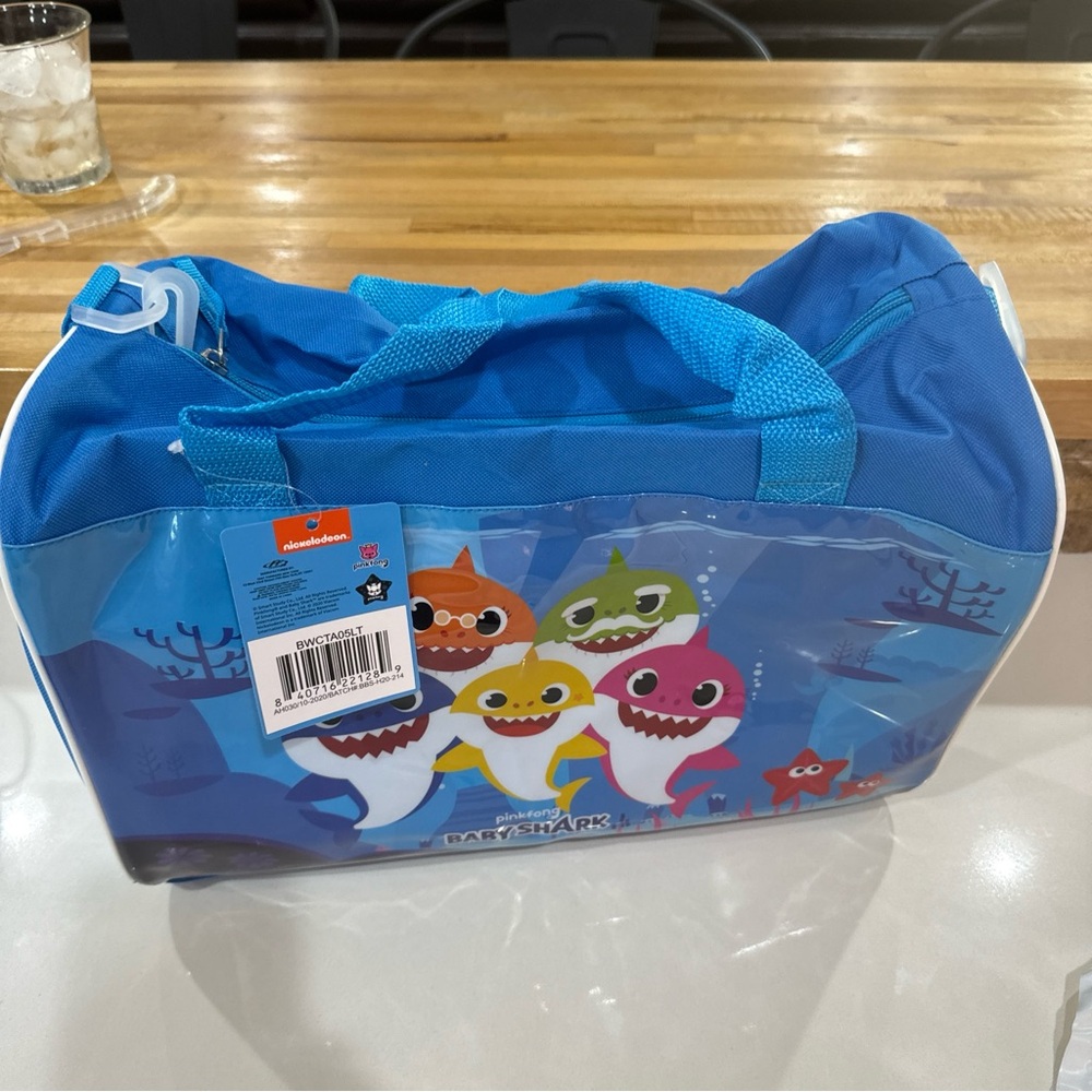 Pinkfong baby, shark nickelodeon, Baby Diaper Overnight Bag